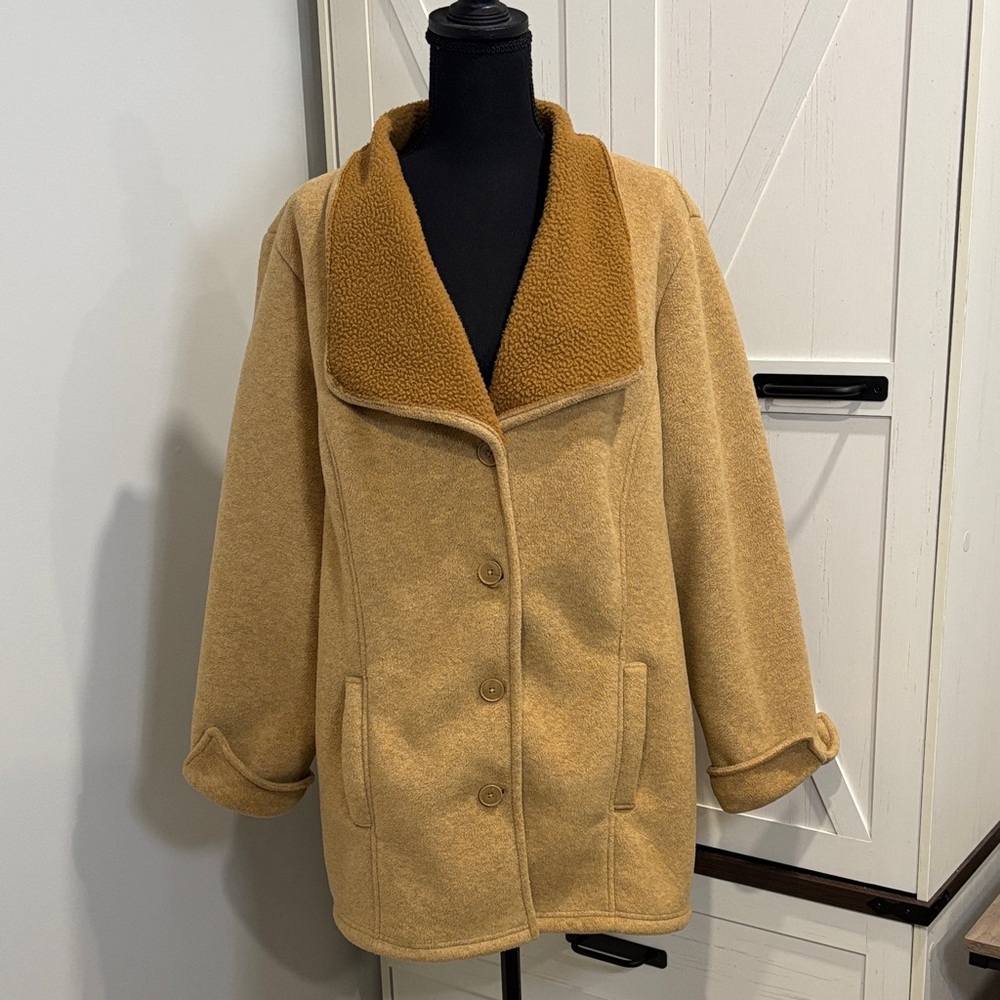 d & Co. Coat  Camel/Tan Size XL - Picture 5 of 7